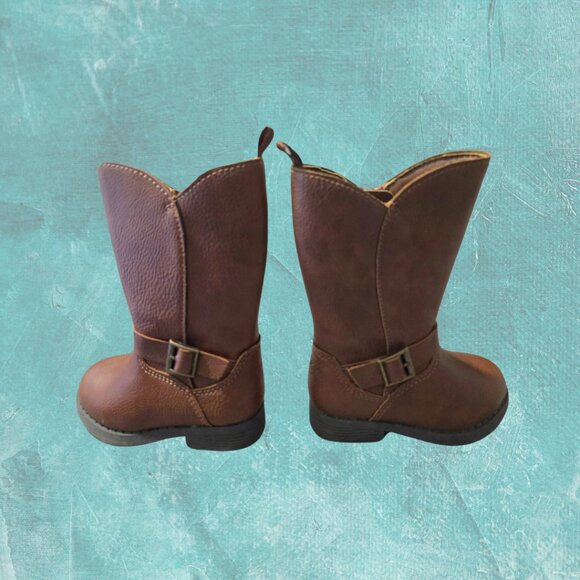 OshKosh  B'gosh Toddler Knee-High Boots – Size T4 (9-12 months) - Picture 3 of 8